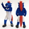 Fairleigh Dickinson University Alumni Blue Horse Mascot Costume
