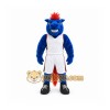 Fairleigh Dickinson University Alumni Blue Horse Mascot Costume Fairleigh Dickinson University Alumni Blue Horse Mascot Costume