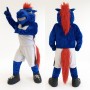 Fairleigh Dickinson University Alumni Blue Horse Mascot Costume