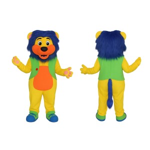 Colorful Lion Mascot Costume