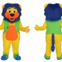 Colorful Lion Mascot Costume