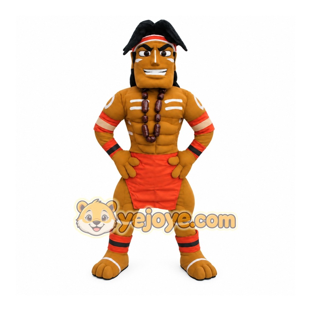 Indian Warrior Mascot Costume