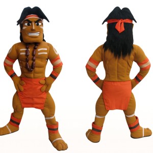 Indian Warrior Mascot Costume