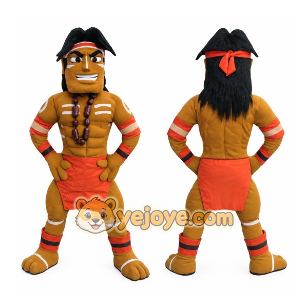 Indian Warrior Mascot Costume