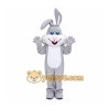 Grey Easter Bunny Rabbit Mascot Costume Grey Easter Bunny Rabbit Mascot Costume
