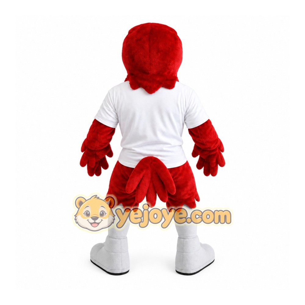 Sport Red Hawk Ealge Mascot Costume