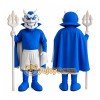 Halloween Blue Devil Mascot Costume