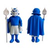 Halloween Blue Devil Mascot Costume