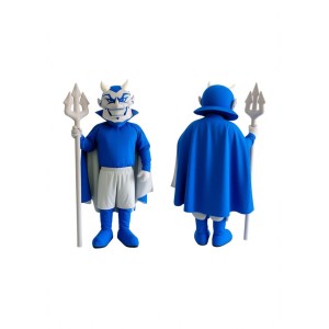 Halloween Blue Devil Mascot Costume