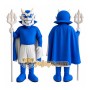 Halloween Blue Devil Mascot Costume