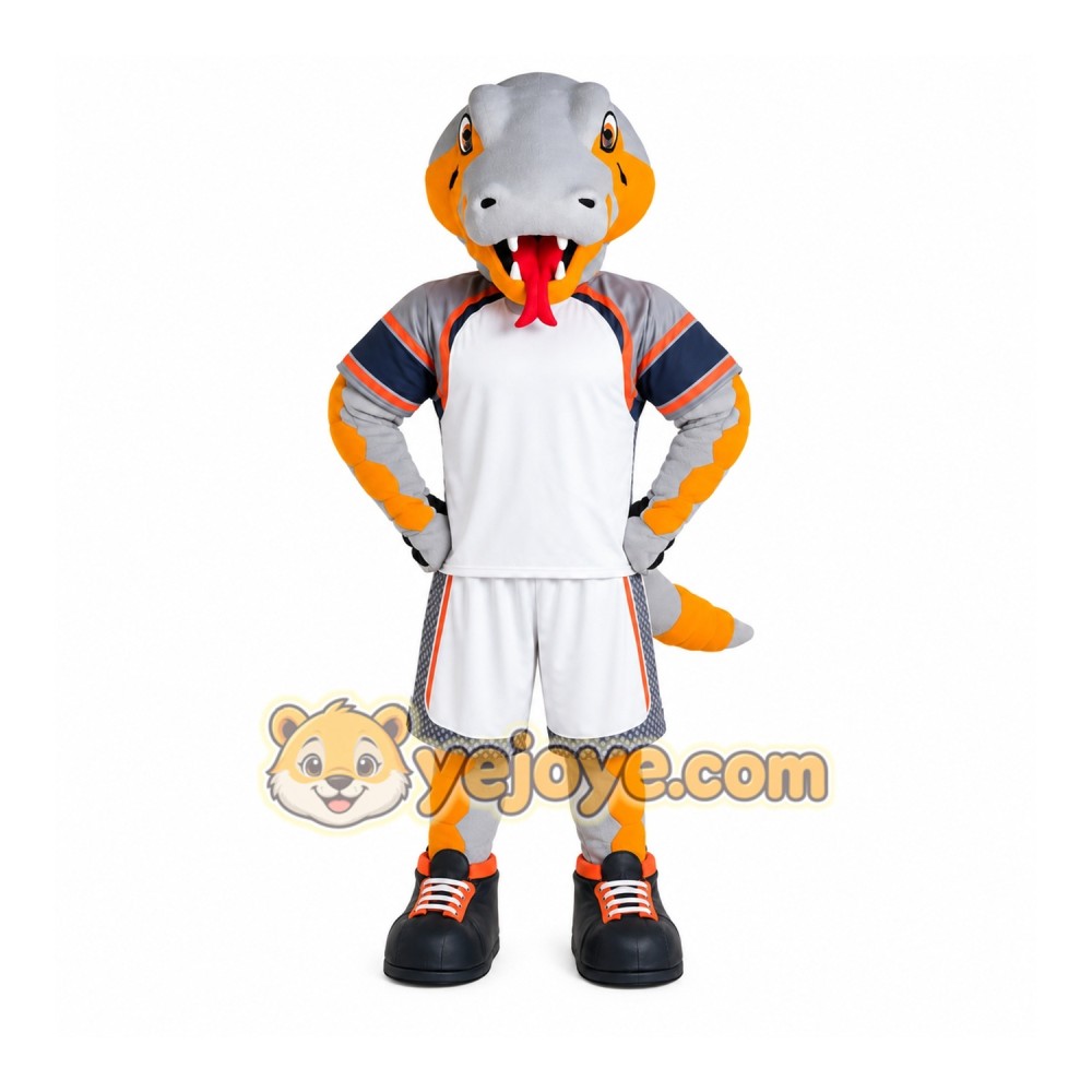 Dallas Rattlers Cobra Mascot Costume Dallas Rattlers Cobra Mascot Costume