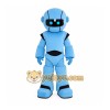 Cartoon Future Blue Robot Mascot Costume Cartoon Future Blue Robot Mascot Costume