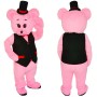 Cute Pink Bear Mascot Costume