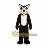 Cute Black Wolf Mascot Costume Cute Black Wolf Mascot Costume