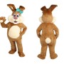 Brown Easter Bunny Rabbit Mascot Costume