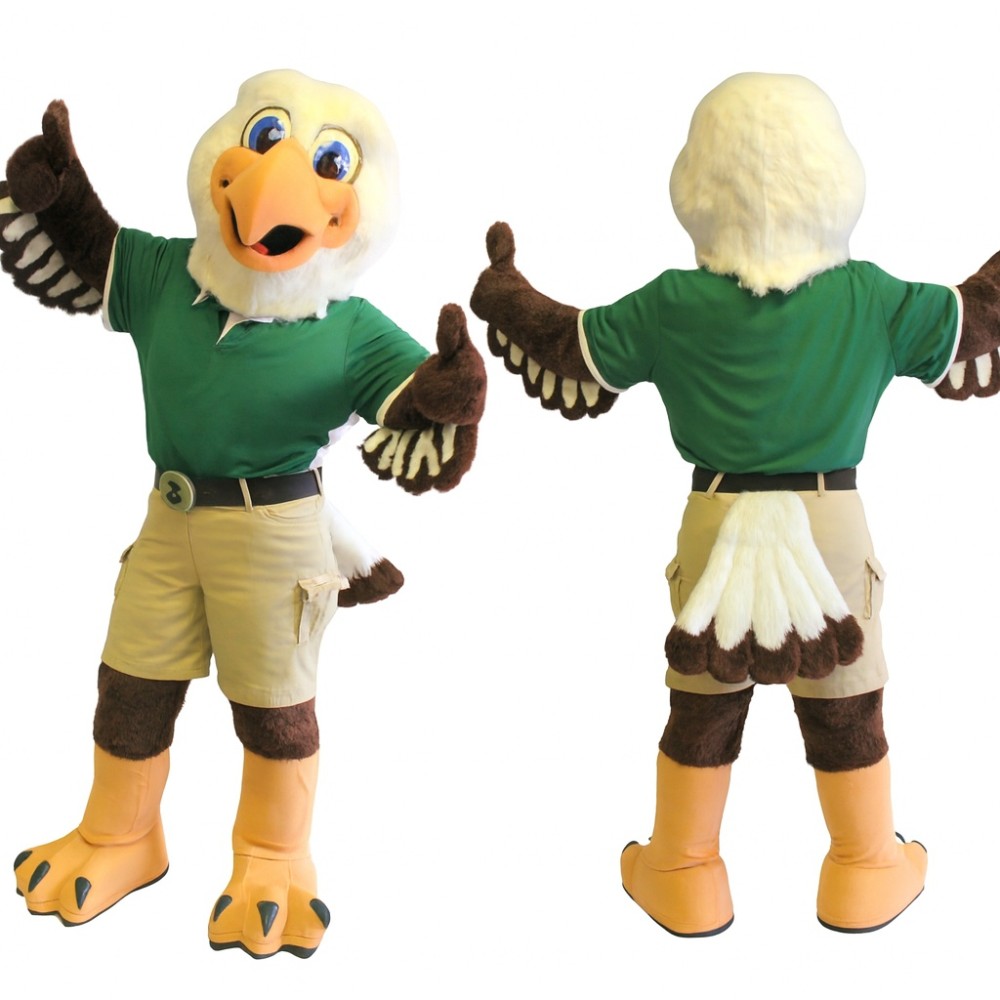 College Eagle Mascot Costume