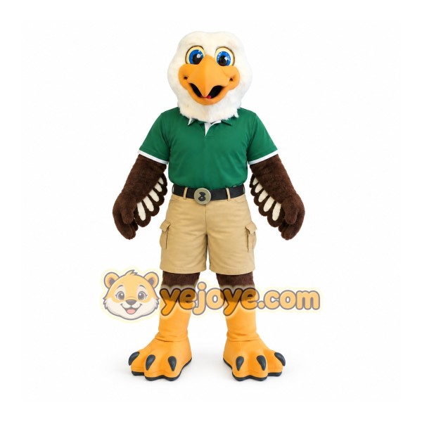 College Eagle Mascot Costume
