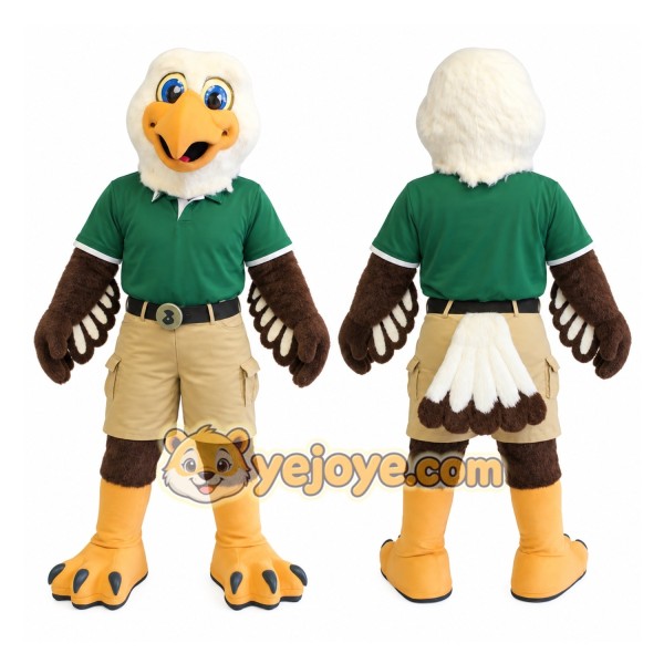 College Eagle Mascot Costume