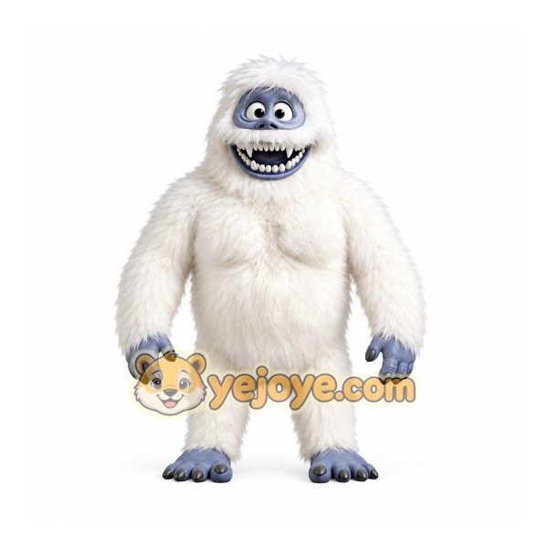 Abominable Snow Monster Yeti Mascot Costume Abominable Snow Monster Yeti Mascot Costume