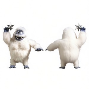 Abominable Snow Monster Yeti Mascot Costume