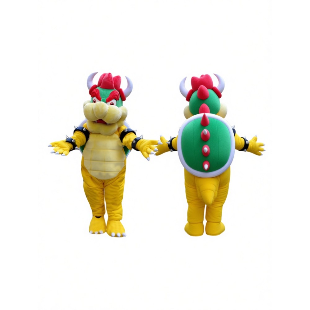 Koopa Bowser Monster Dragon Mascot Costume