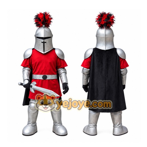 Sword Knight Mascot Costume