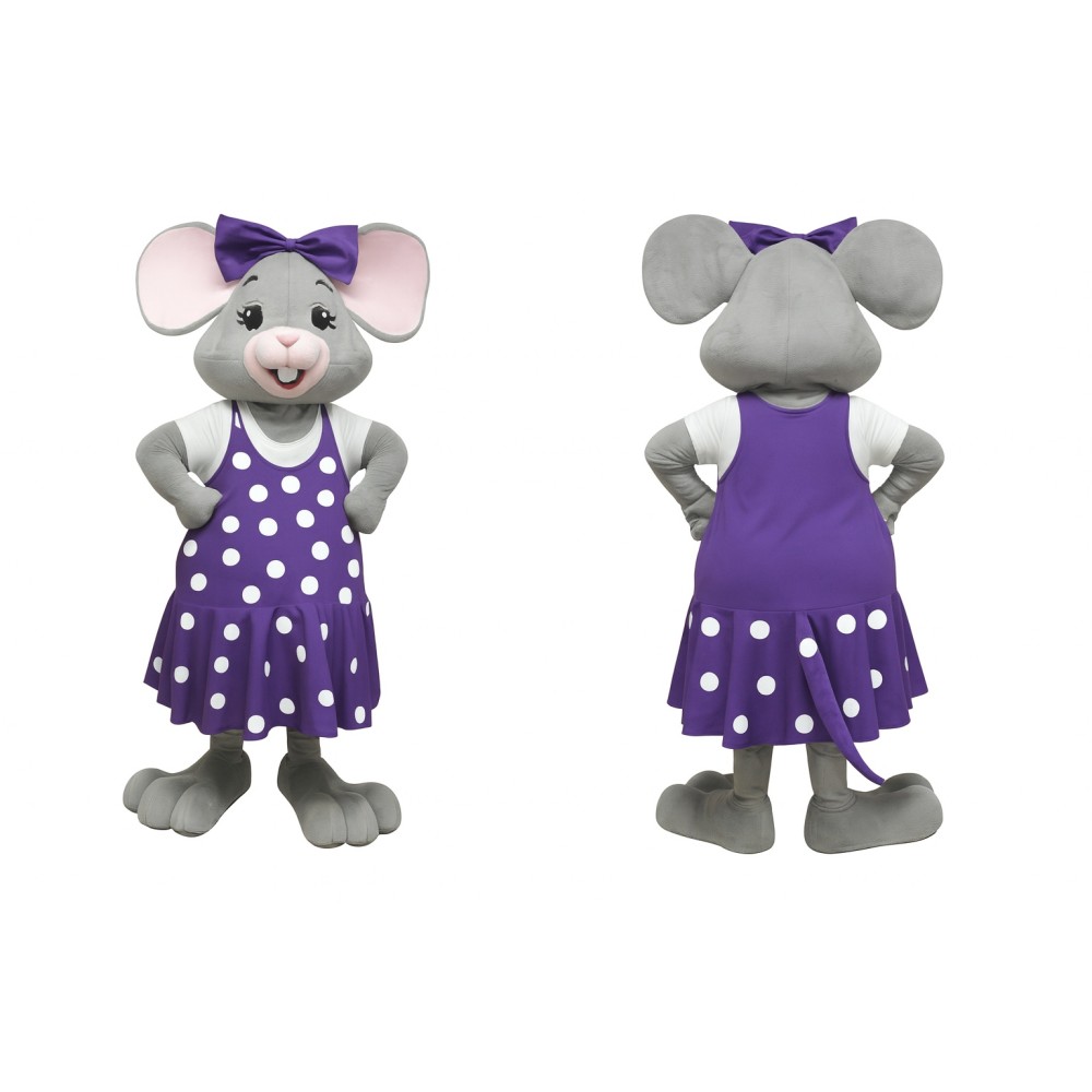 Girl Mouse Mascot Costume