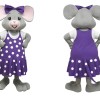 Girl Mouse Mascot Costume