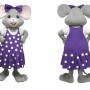 Girl Mouse Mascot Costume
