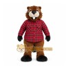 Lovable Beaver Mascot Costume Lovable Beaver Mascot Costume