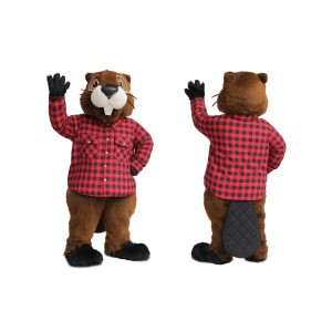 Lovable Beaver Mascot Costume