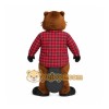 Lovable Beaver Mascot Costume Lovable Beaver Mascot Costume