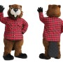 Lovable Beaver Mascot Costume