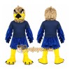 Sport Blue Eagle Mascot Costume Sport Blue Eagle Mascot Costume