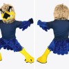 Sport Blue Eagle Mascot Costume