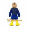 Sport Blue Eagle Mascot Costume Sport Blue Eagle Mascot Costume