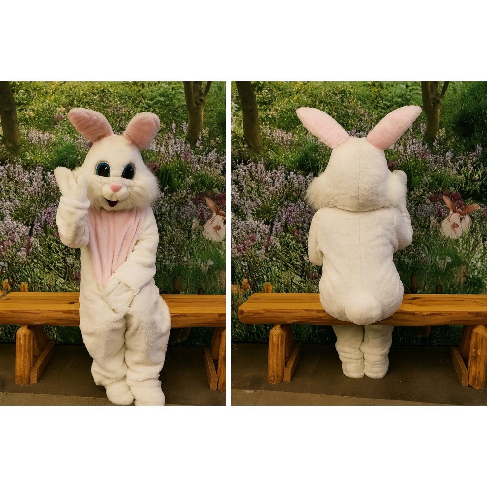 Adult Easter Bunny Mascot Costume
