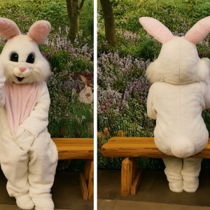 Adult Easter Bunny Mascot Costume