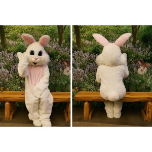 Adult Easter Bunny Mascot Costume