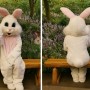 Adult Easter Bunny Mascot Costume