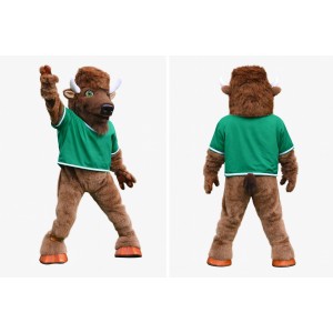 Marco the Bison Mascot Costume