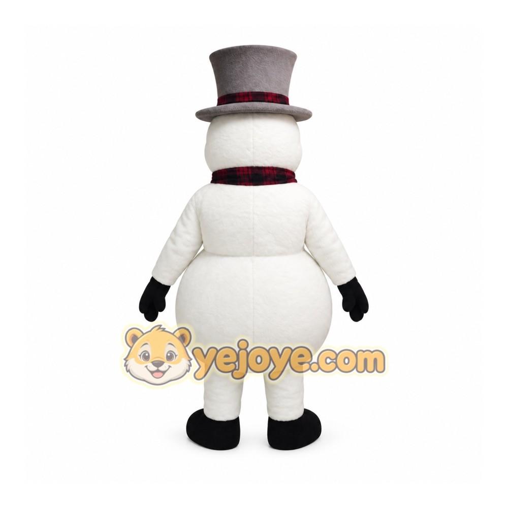Adult Snowman Mascot Costume