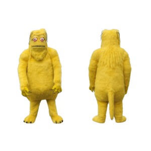 Big Yellow Drago Mascot Costume