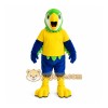 Green And Blue Parrot Mascot Costume Green And Blue Parrot Mascot Costume
