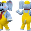 Bubbles the Elephant Mascot Costume