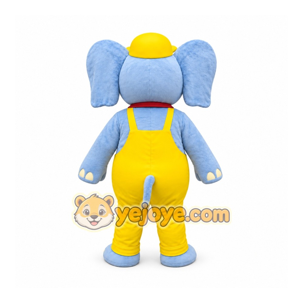 Bubbles the Elephant Mascot Costume Bubbles the Elephant Mascot Costume