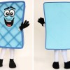 Blue Mattress Mascot Costume