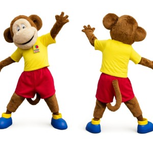 Marvin the Monkey Mascot Costume