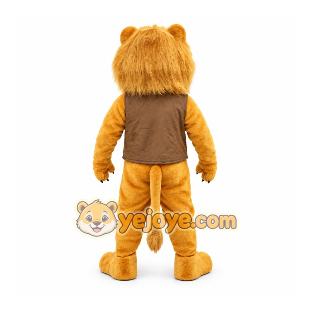 Realistic Lion Mascot Costume Realistic Lion Mascot Costume