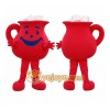 Adult Red Cup Mascot Costume Adult Red Cup Mascot Costume